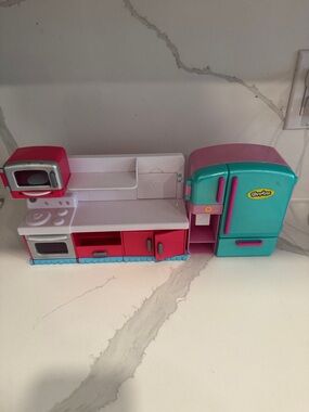SHOPKINS mixed lot kitchen fridge 2016 imaginary play make believe rare pastel